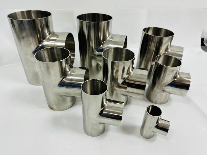 卫生级不锈钢三通